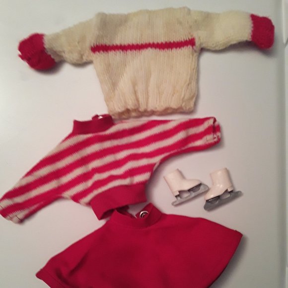 Vtg 1966 Clone Mattel Francie Clothing - Ice Skater outfit - Picture 1 of 3